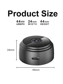 Webcam Computer Camera - Black - View 3