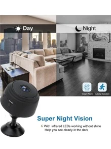 Webcam Computer Camera - Black - View 7