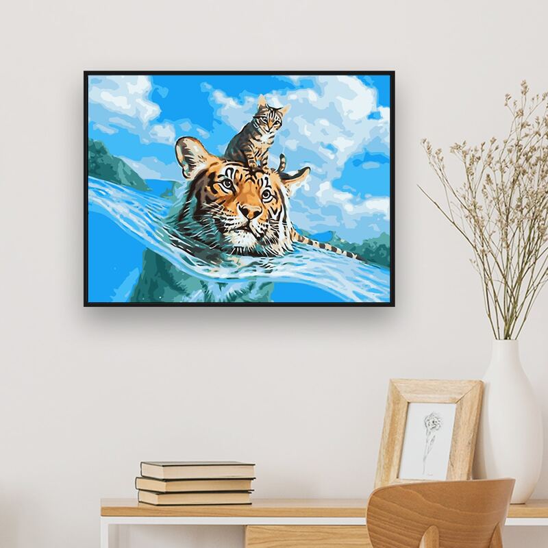 

Animal DIY Diamond Painting, Multicolor