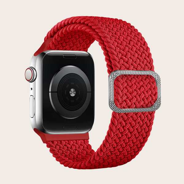 

Woven Nylon Watchband For iWatch, Red