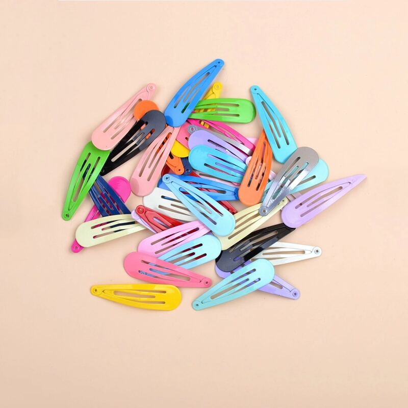 

40pcs Minimalist Hair Clip, Multicolor