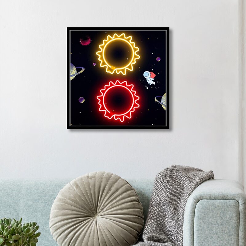 

Astronaut Print Diamond Painting Without Frame, Multicolor