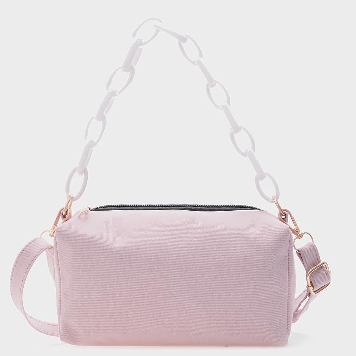 

Chain Shoulder Bag, Pink