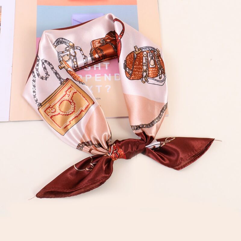 

Bag Pattern Scarf, Multicolor