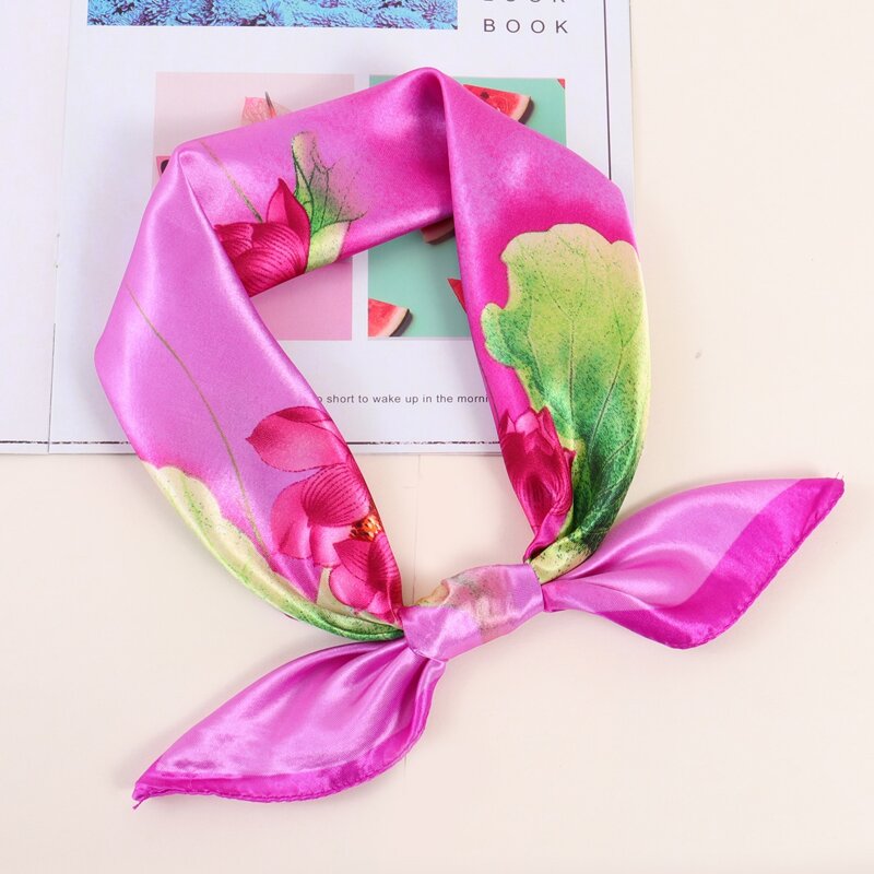 

Flower Pattern Scarf, Multicolor