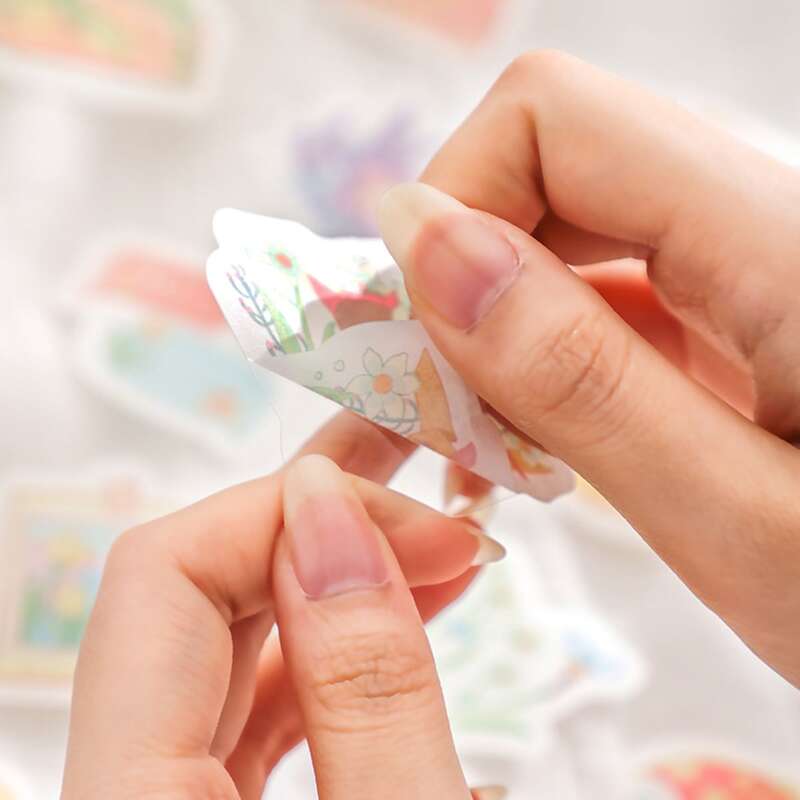 

1pack Random Mixed Pattern Sticker, Multicolor