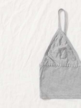 Plain Rib BH & Trosa Underkläder Set