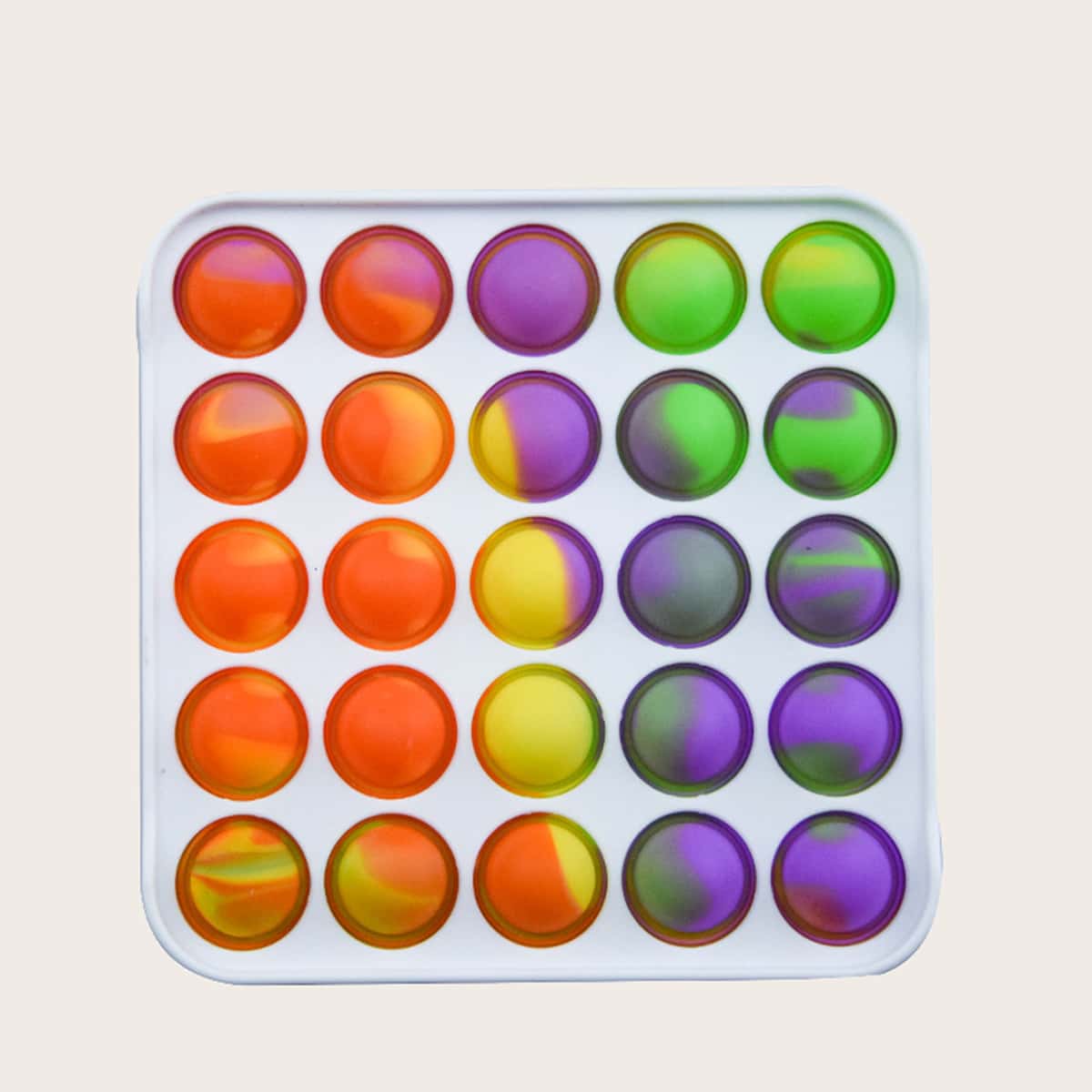 

1pc Random Color Push Pop Bubble, Multicolor