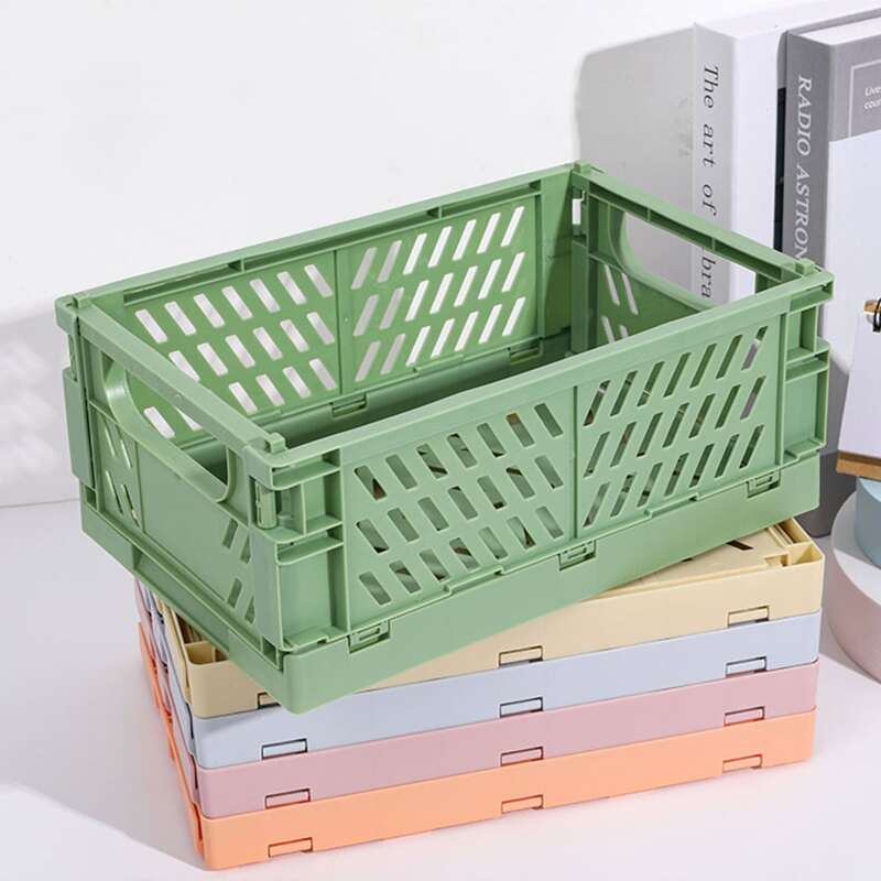 

1pc Foldable Random Storage Box, Multicolor