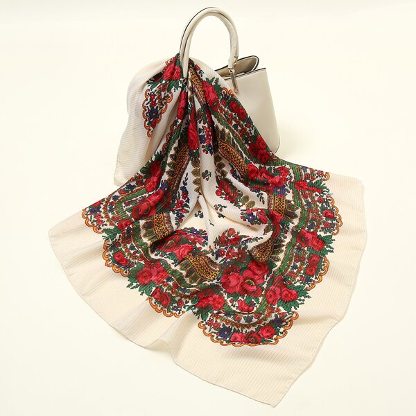 

Flower Print Bandana, Multicolor