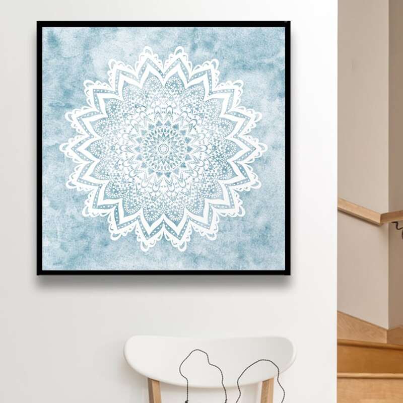 

Mandala Print Diamond Painting Without Frame, Multicolor