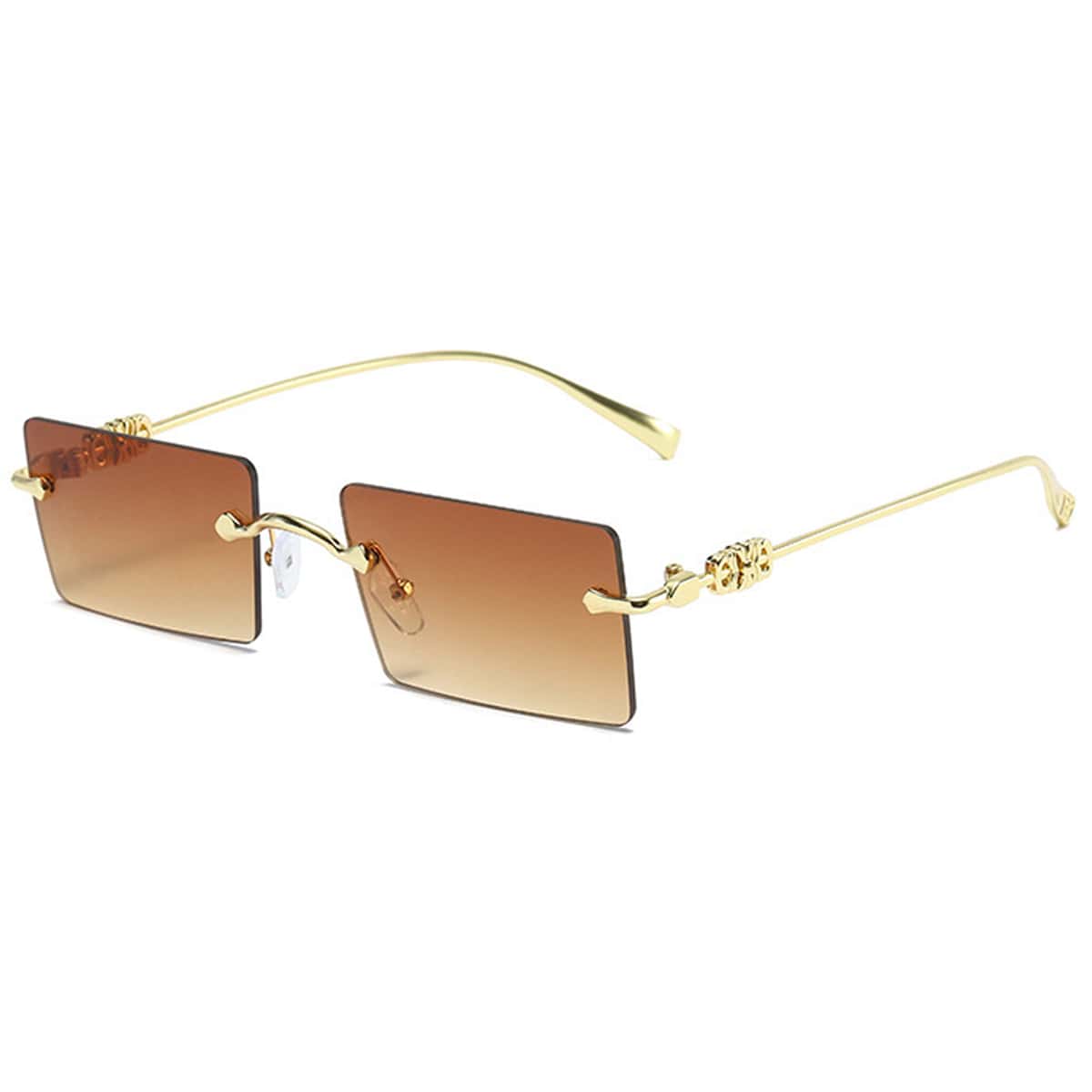 

Rimless Tinted Lens Sunglasses