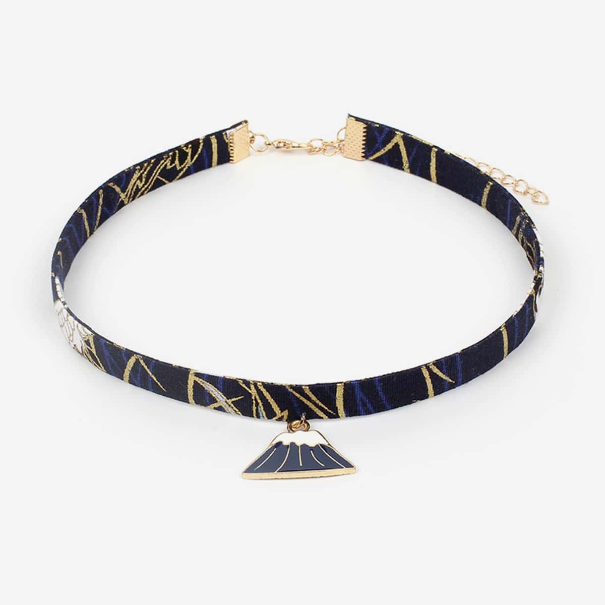 

Graffiti Print Choker, Black