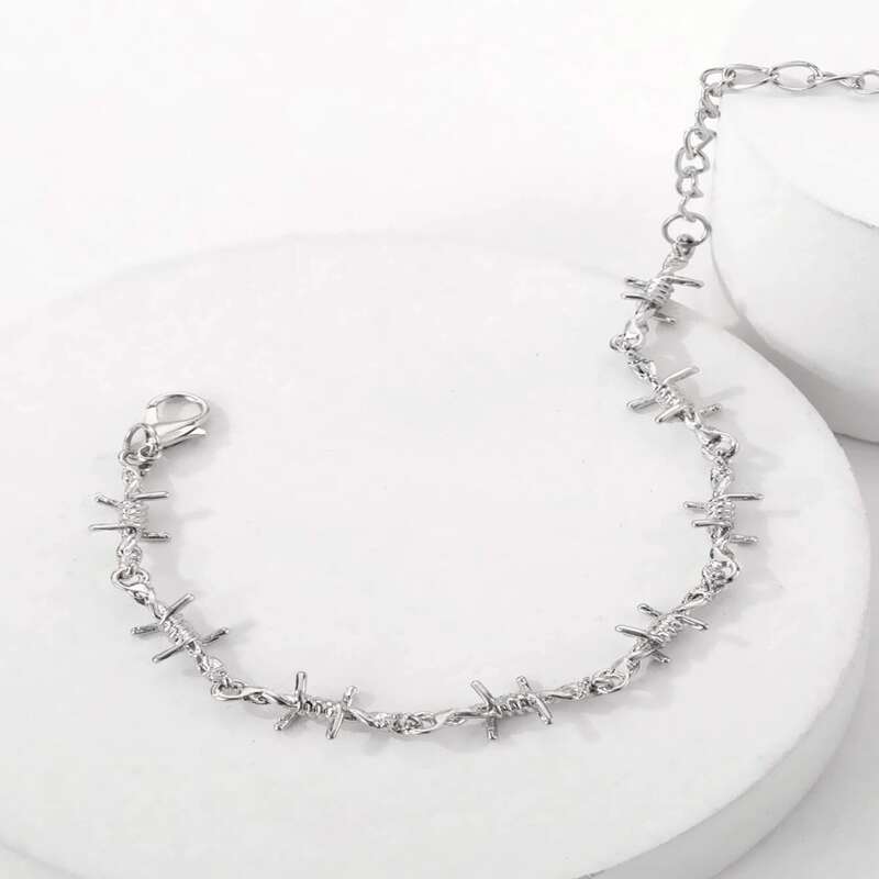 

1pc Minimalist Bracelet, Silver