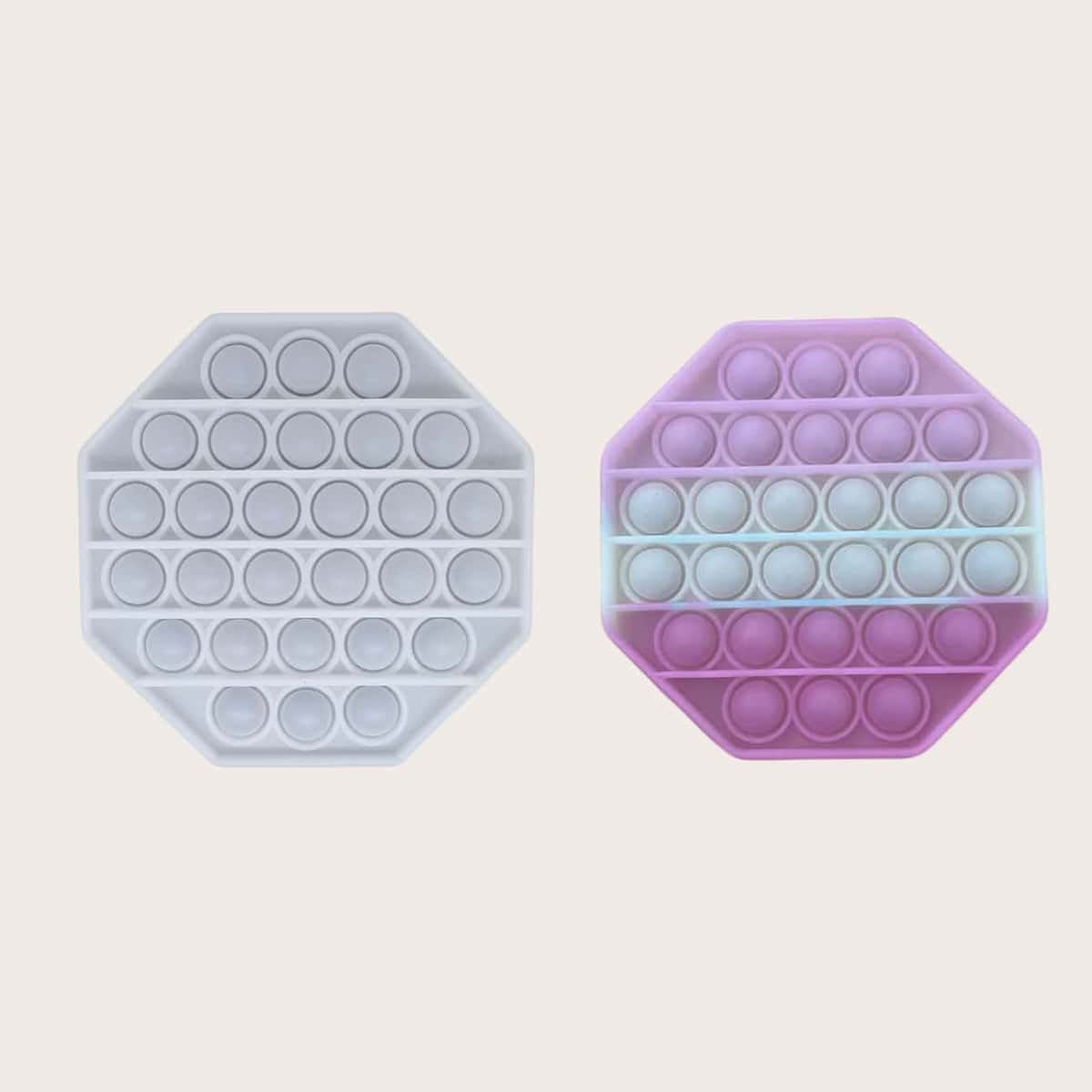 

Geo Shaped Push Bubble Toy, Multicolor