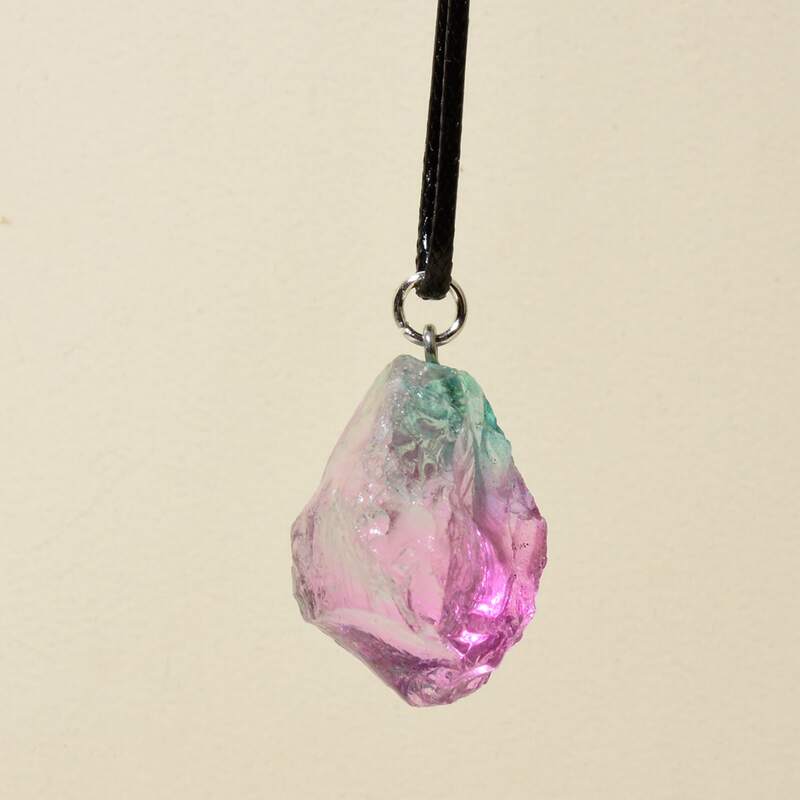 

Stone Pendant Necklace, Multicolor