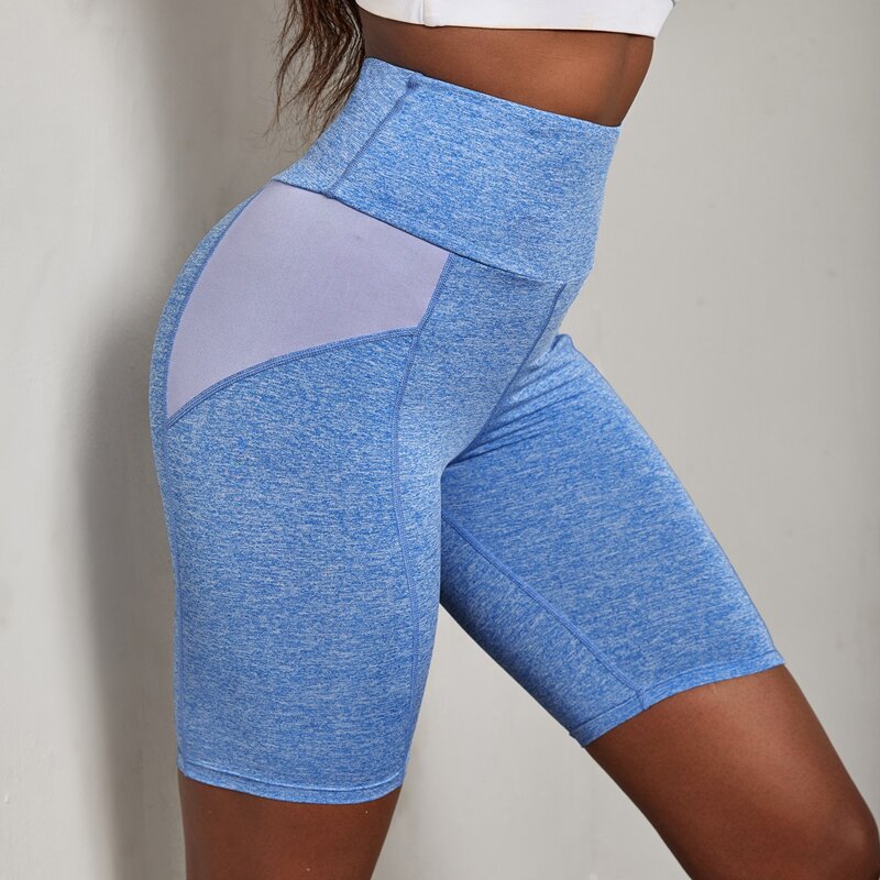 

Space Dye Mesh Insert Sports Shorts, Blue