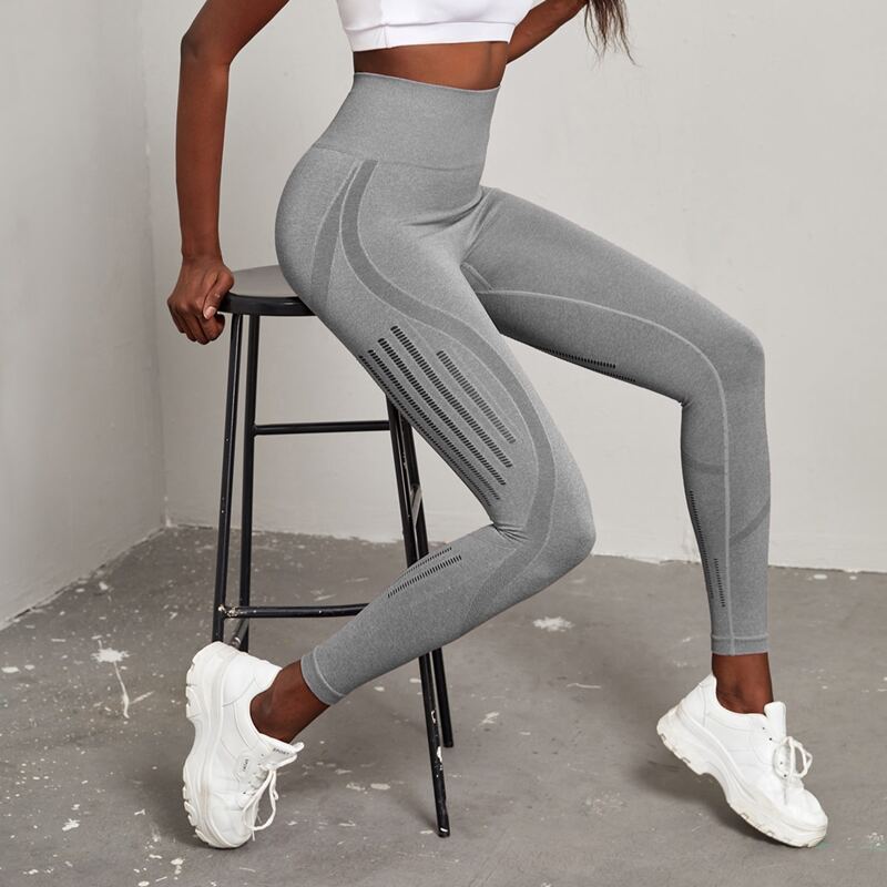 

Seamless Super Elastic Sports Leggings, Grey