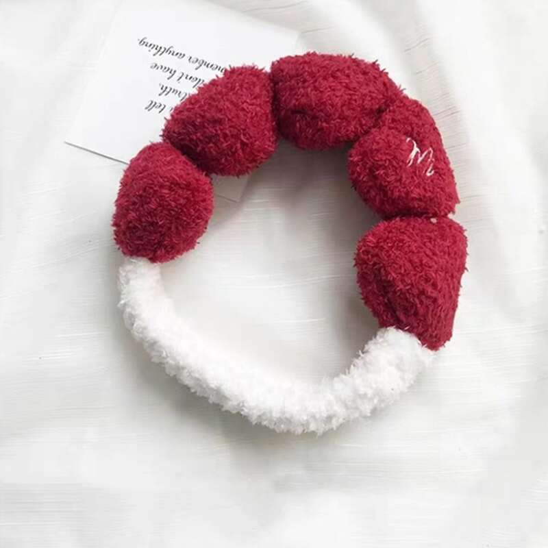 

1pc Color Block Bath Headband, Multicolor