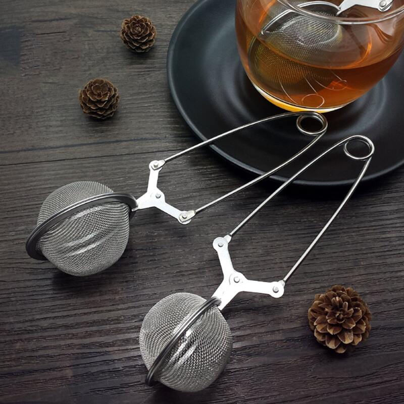 

1pc Stainless Steel Tea Separator, Silver