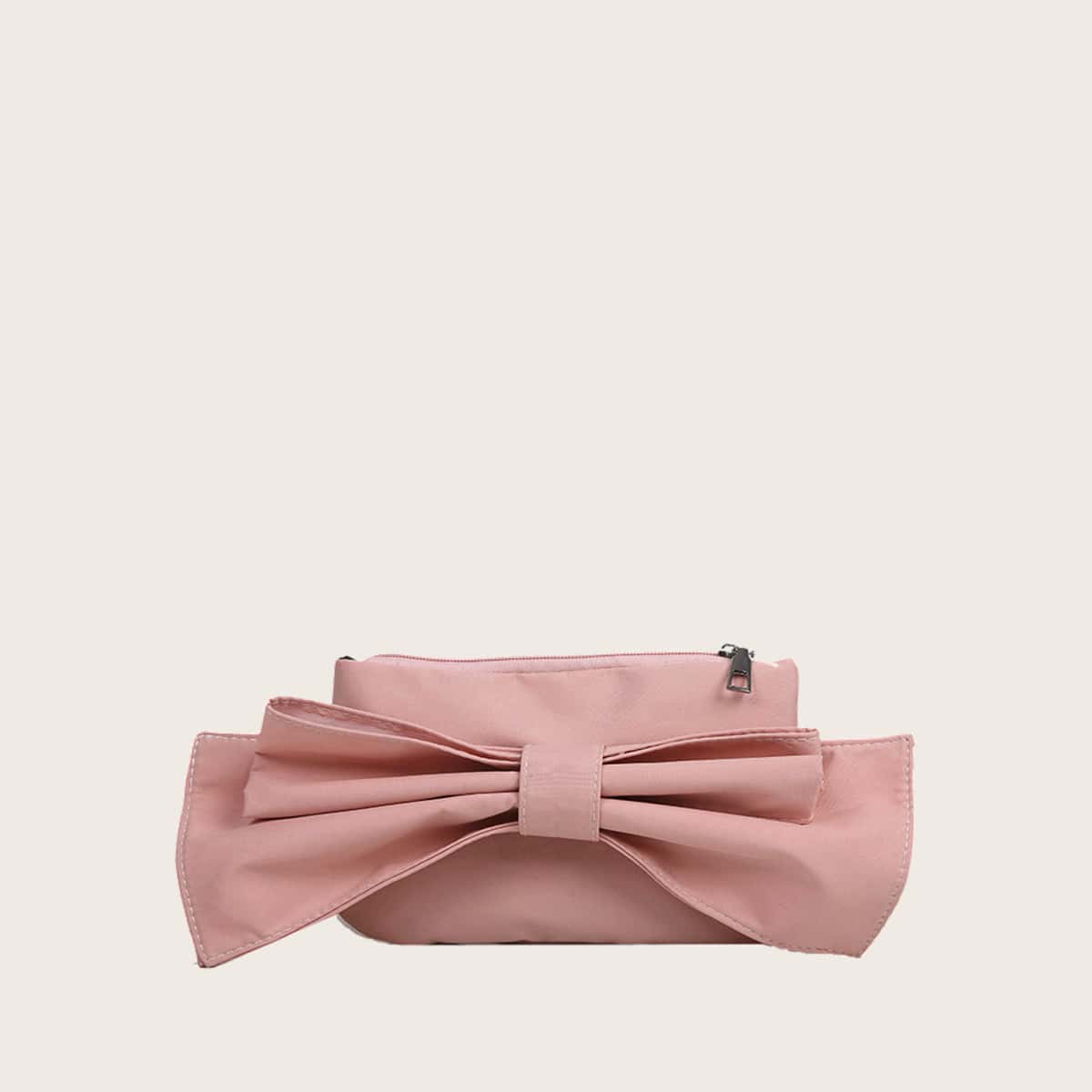 

Bow Decor Crossbody Bag, Pink