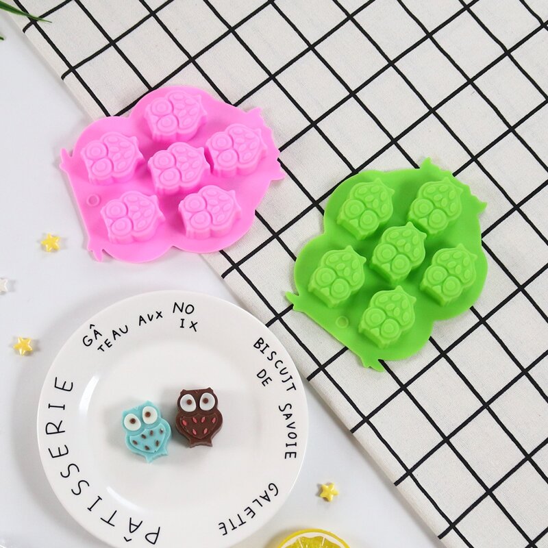 

1pc Owl Design Random Color Mold, Multicolor