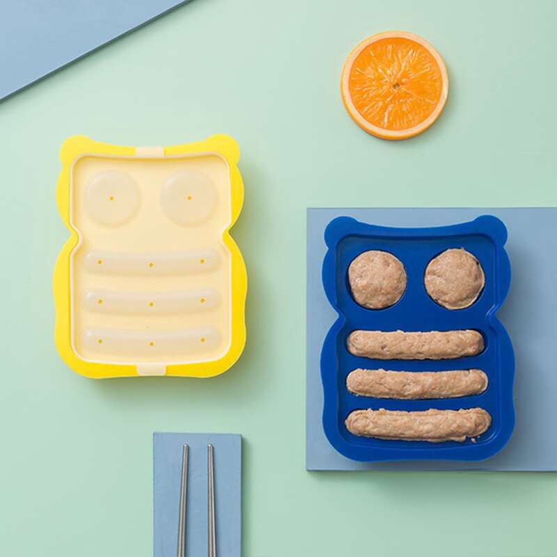

1pc Owl Shaped Random Color Sausage Mold, Multicolor