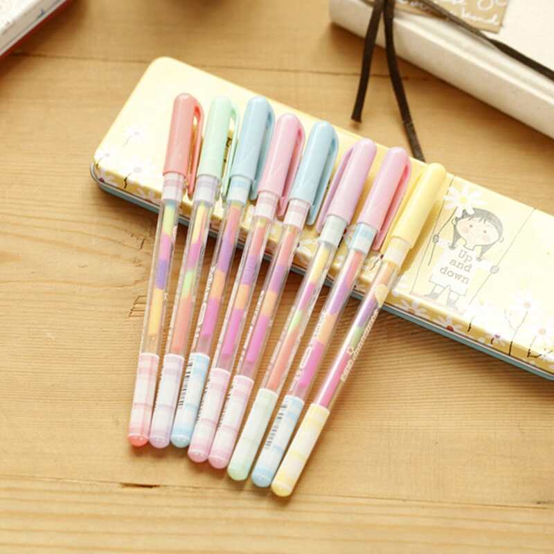 

1pc Random Colored Gel Pen, Multicolor