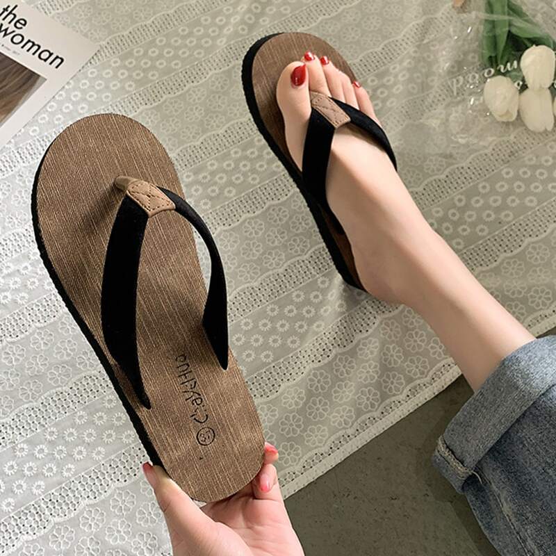 

Minimalist Non-slip Flip Flops, Black