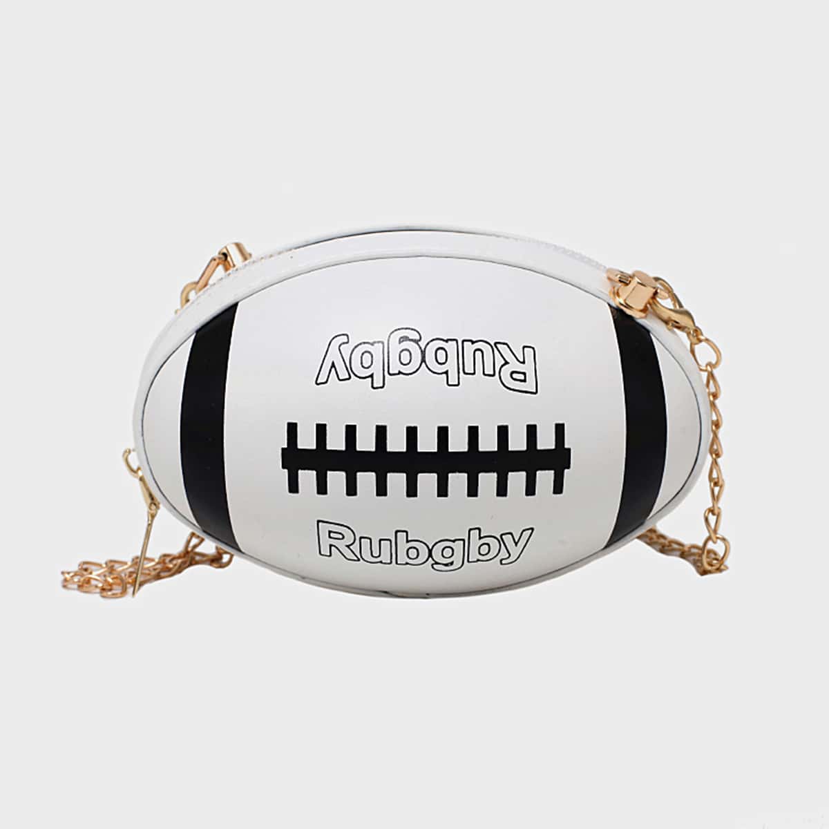 

Mini Rugby Crossbody Bag, White