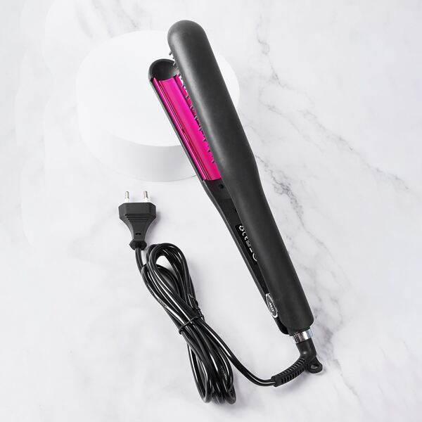 

1pc Hair Straightener Comb, Black