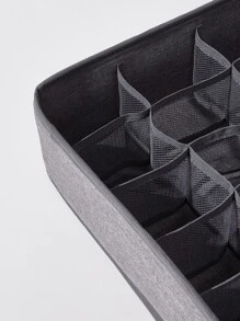 1 件衣柜整理器抽屉隔板 3 种尺寸适用于袜子/领带/内衣/腰带/胸罩/衬衫/毛巾装饰秋季装饰节日装饰房间装饰家居装饰秋季装饰卧室装饰圣诞节节日礼物 - 灰色 - 查看 5