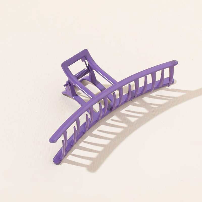 

Solid Large Hair Claw, Purple