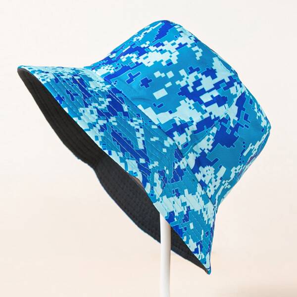 

Graphic Reversible Bucket Hat, Multicolor