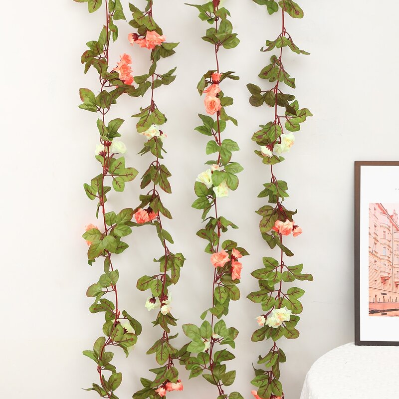 

1pc Artificial Rose Vine, Multicolor