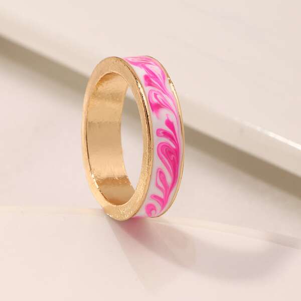 

Simple Round Ring, Multicolor