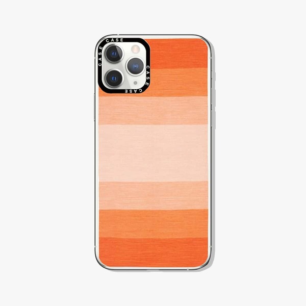 

Wood Pattern Phone Case, Orange