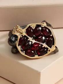 Pomegranate Design Ring