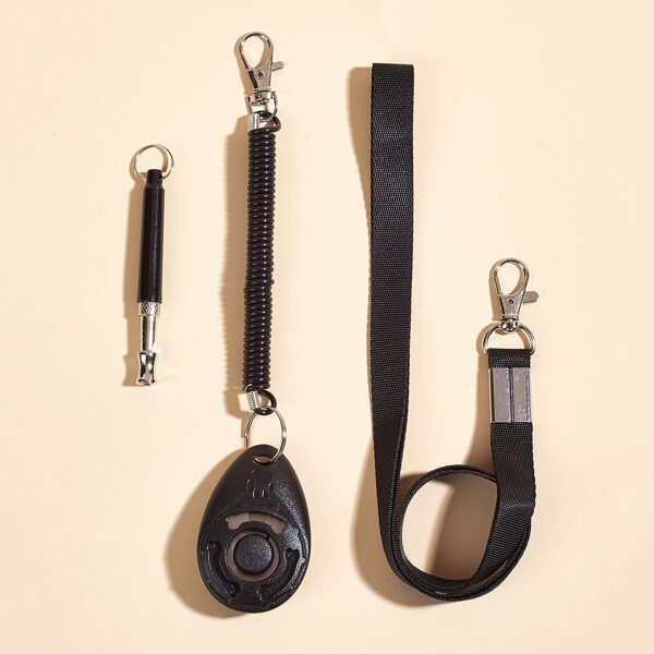 

3pcs Pet Training Set, Black