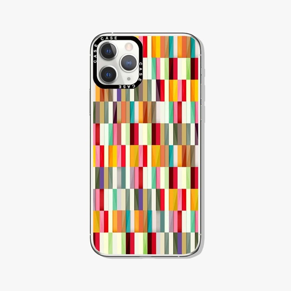 

Colorful Line Pattern Phone Case, Multicolor