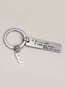 Slogan Chi tiết Móc khóa Charm hình học - Bạc - Xem 1