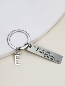 Slogan Chi tiết Móc khóa Charm hình học - Bạc - Xem 2