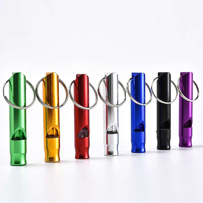 

1pc Random Whistle Pendant Keychain, Multicolor