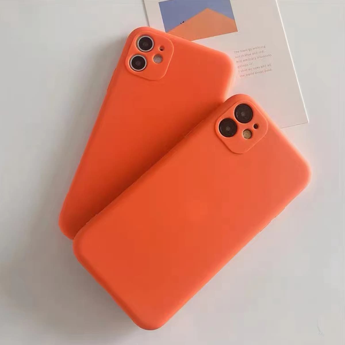 

Solid iPhone Case, Orange