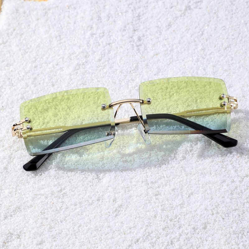 

Rimless Tinted Lens Sunglasses
