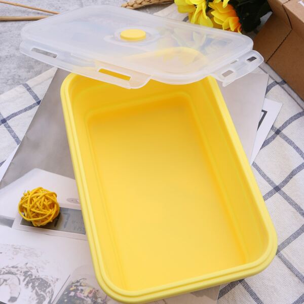 

1pc Random Color Collapsible Bowl, Multicolor