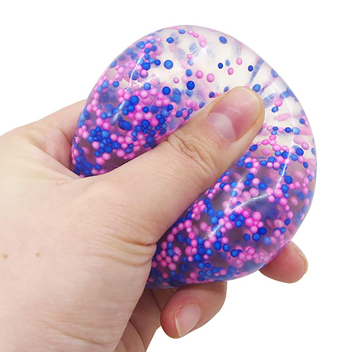 

1pc Ball Shaped Squeeze Toy, Purple