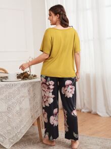 Bộ Giản Dị Kích Thước Lớn Hoa Giải trí - Nhiều màu - Xem 2