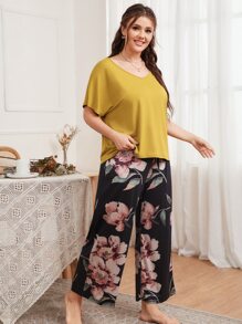 Bộ Giản Dị Kích Thước Lớn Hoa Giải trí - Nhiều màu - Xem 4