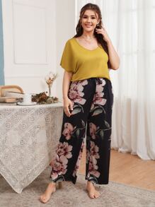 Bộ Giản Dị Kích Thước Lớn Hoa Giải trí - Nhiều màu - Xem 5